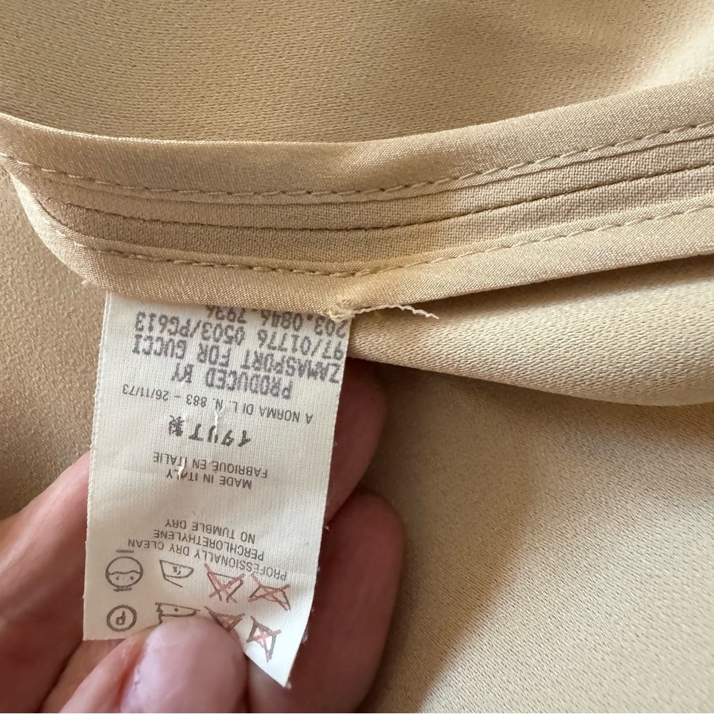 Vintage Gucci long blouse - Picture 11 of 13